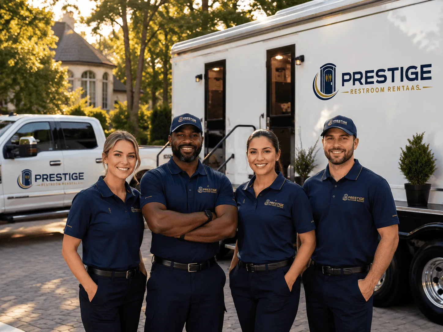 Trusted Luxury Portable Restrooms company in Benoit, MS